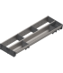ORGA-LINE wkład kombi  częściowe wypełnienie   do szuflady standardowej TANDEMBOX  dł. NL 650 mm  szer. korpusu KB