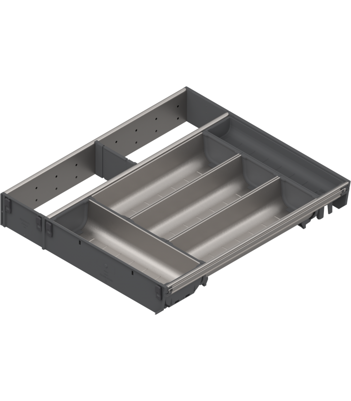 ORGA-LINE wkład kombi  częściowe wypełnienie   do szuflady standardowej TANDEMBOX  dł. NL 450 mm  szer. korpusu KB 