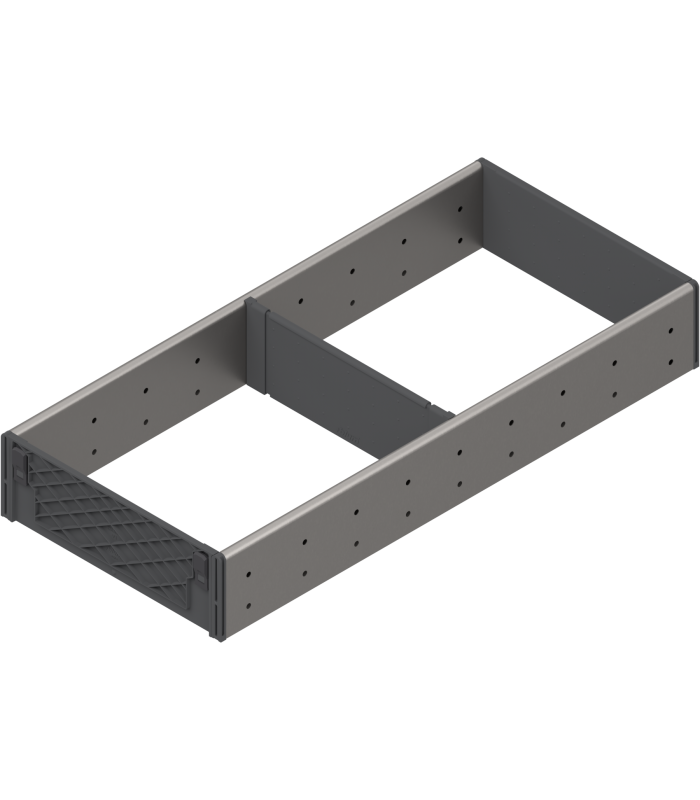 ORGA-LINE wkład z przegródkami  częściowe wypełnienie   do szuflady standardowej TANDEMBOX  dł. NL 450 mm  szer. k