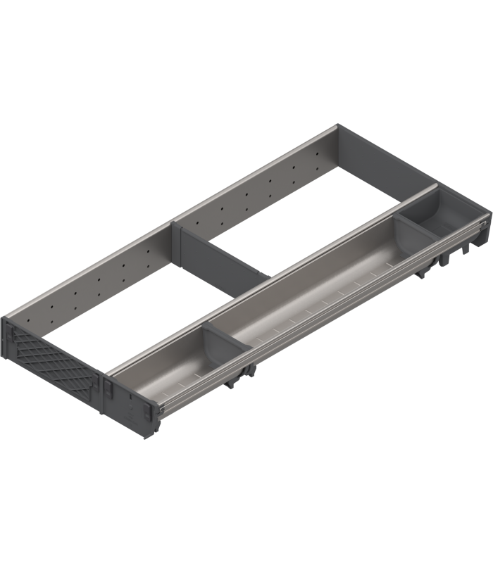 ORGA-LINE wkład kombi  częściowe wypełnienie   do szuflady standardowej TANDEMBOX  dł. NL 650 mm  szer. korpusu KB