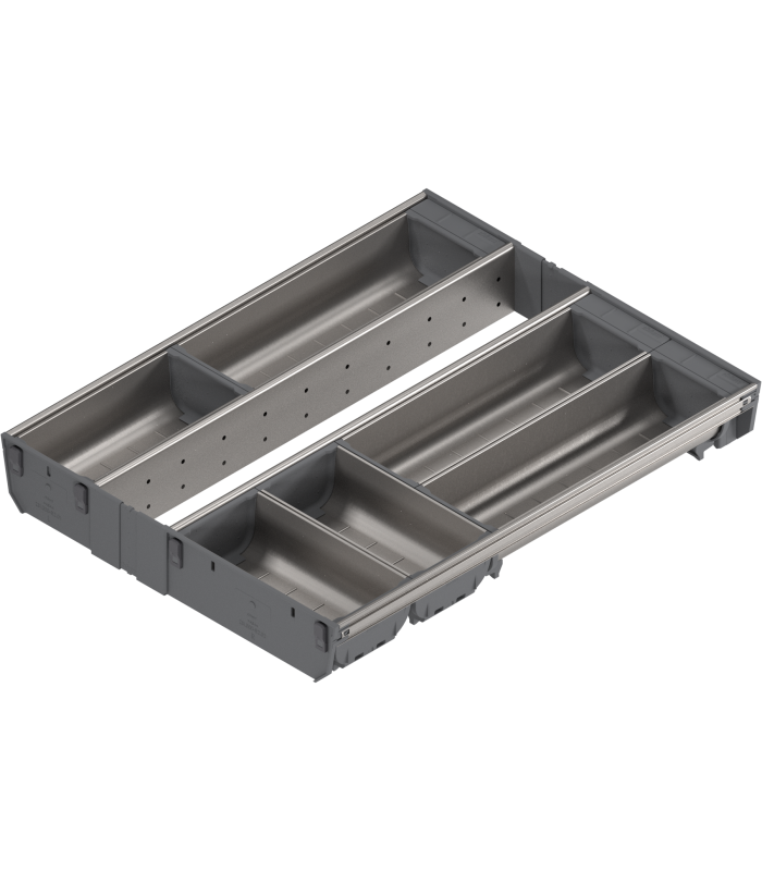 ORGA-LINE wkład z pojemnikami  całkowite wypełnienie   do szuflady standardowej TANDEMBOX  dł. NL 500 mm  szer. korp