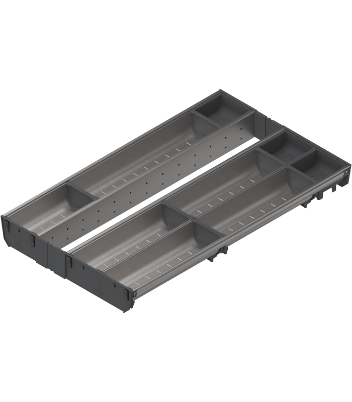 ORGA-LINE wkład z pojemnikami  całkowite wypełnienie   do szuflady standardowej TANDEMBOX  dł. NL 650 mm  szer. korp