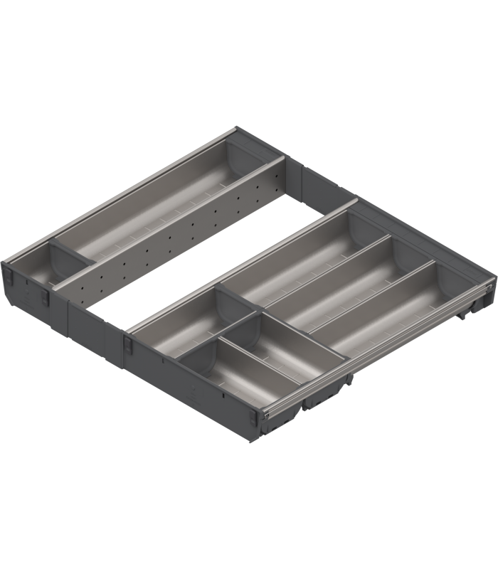 ORGA-LINE wkład z pojemnikami  całkowite wypełnienie   do szuflady standardowej TANDEMBOX  dł. NL 500 mm  szer. korp