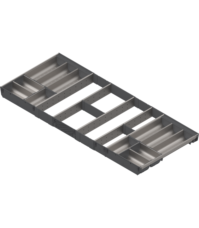 ORGA-LINE wkład z pojemnikami  całkowite wypełnienie   do szuflady standardowej TANDEMBOX  dł. NL 500 mm  szer. korp