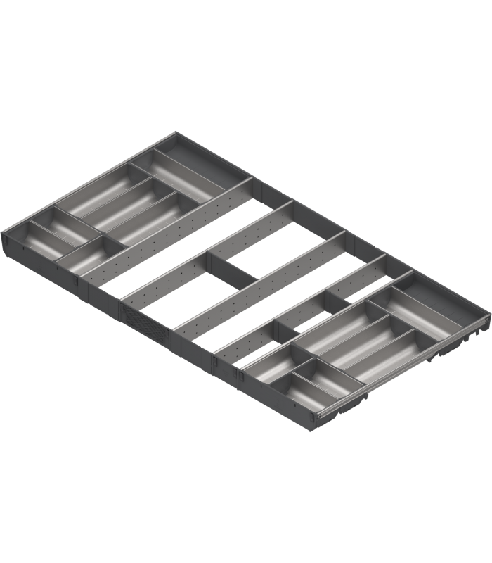 ORGA-LINE wkład z pojemnikami  całkowite wypełnienie   do szuflady standardowej TANDEMBOX  dł. NL 650 mm  szer. korp