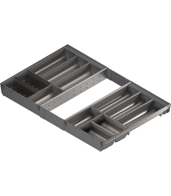 ORGA-LINE wkład z pojemnikami  całkowite wypełnienie   do szuflady standardowej TANDEMBOX  dł. NL 500 mm  szer. korp