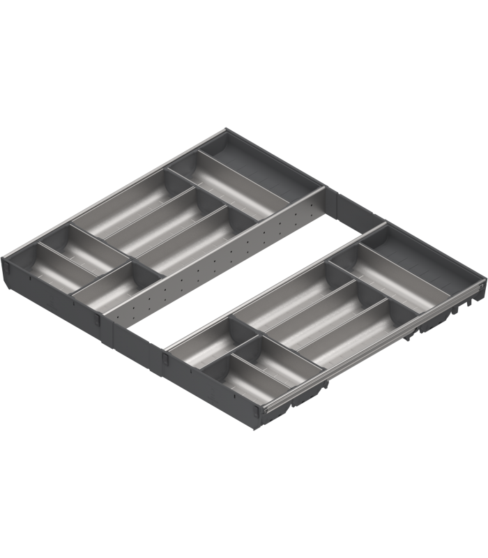 ORGA-LINE wkład z pojemnikami  całkowite wypełnienie   do szuflady standardowej TANDEMBOX  dł. NL 650 mm  szer. korp