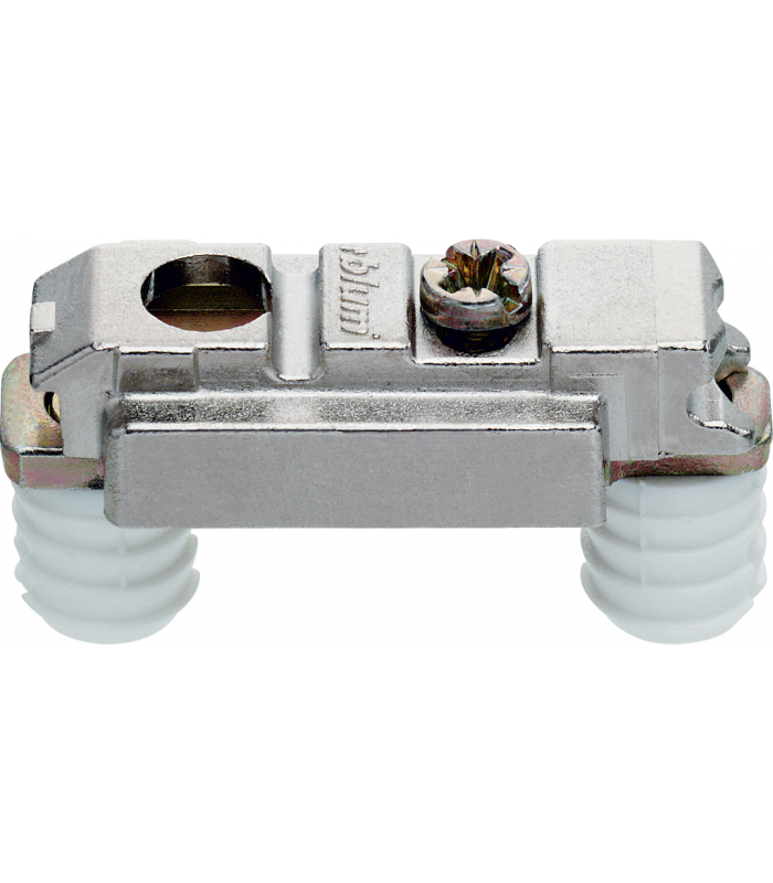 CLIP prowadnik  prosty  0 mm  Cynk  wciskany  RW  2-częściowy  niklowany 177M5100