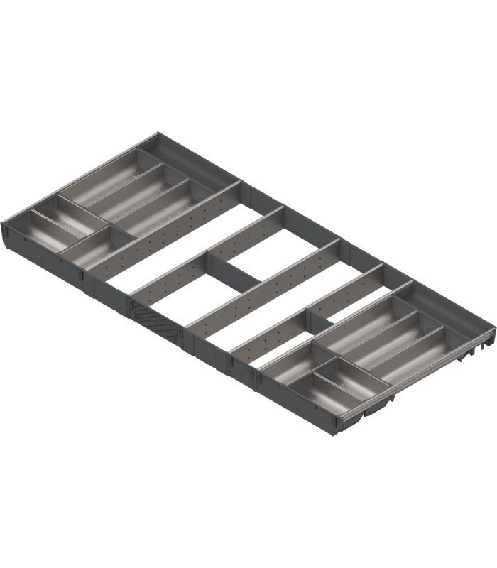 ORGA-LINE wkład z pojemnikami  całkowite wypełnienie   do szuflady standardowej TANDEMBOX  dł. NL 550 mm  szer. korp