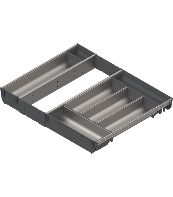 ORGA-LINE wkład z pojemnikami  całkowite wypełnienie   do szuflady standardowej TANDEMBOX  dł. NL 450 mm  szer. korp