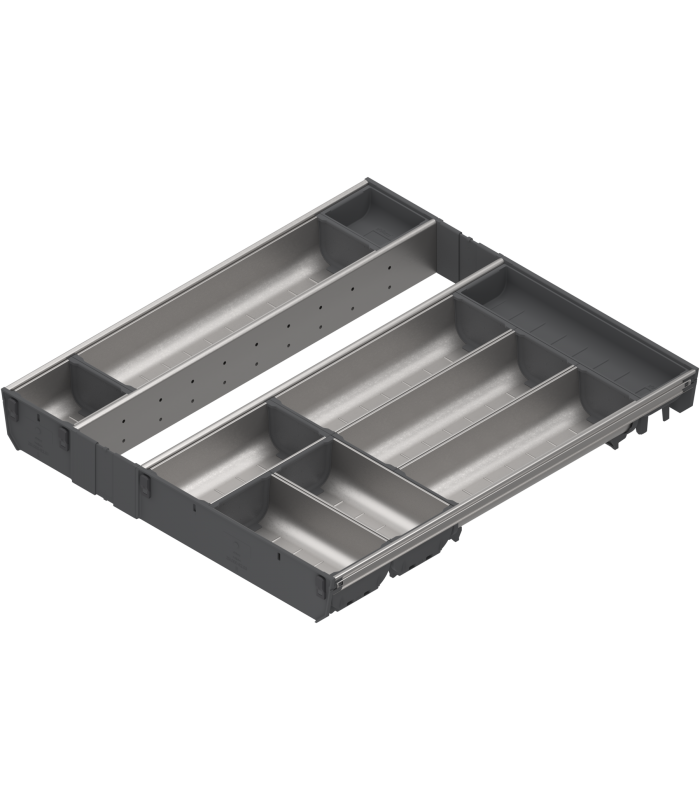 ORGA-LINE wkład z pojemnikami  całkowite wypełnienie   do szuflady standardowej TANDEMBOX  dł. NL 550 mm  szer. korp