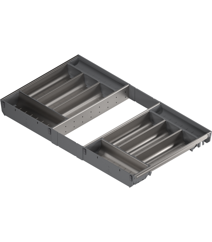 ORGA-LINE wkład z pojemnikami  całkowite wypełnienie   do szuflady standardowej TANDEMBOX  dł. NL 450 mm  szer. korp