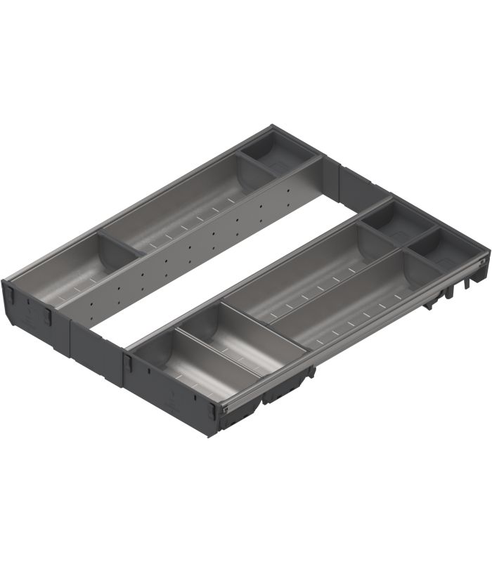ORGA-LINE wkład z pojemnikami  całkowite wypełnienie   do szuflady standardowej TANDEMBOX  dł. NL 550 mm  szer. korp