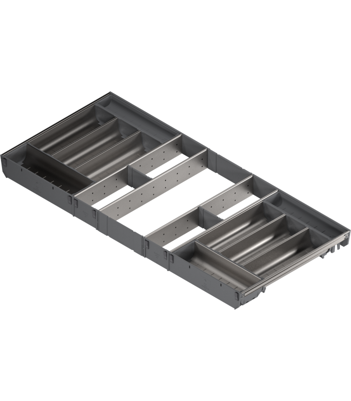 ORGA-LINE wkład z pojemnikami  całkowite wypełnienie   do szuflady standardowej TANDEMBOX  dł. NL 450 mm  szer. korp