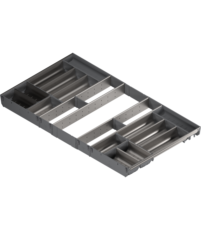 ORGA-LINE wkład z pojemnikami  całkowite wypełnienie   do szuflady standardowej TANDEMBOX  dł. NL 550 mm  szer. korp