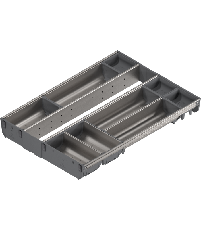 ORGA-LINE wkład z pojemnikami  całkowite wypełnienie   do szuflady standardowej TANDEMBOX  dł. NL 550 mm  szer. korp