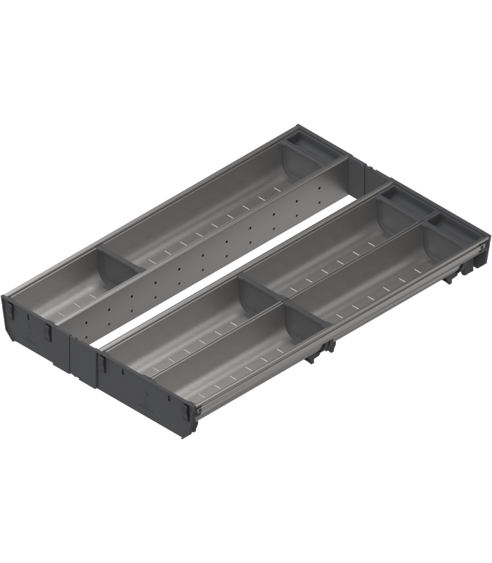 ORGA-LINE wkład z pojemnikami  całkowite wypełnienie   do szuflady standardowej TANDEMBOX  dł. NL 600 mm  szer. korp