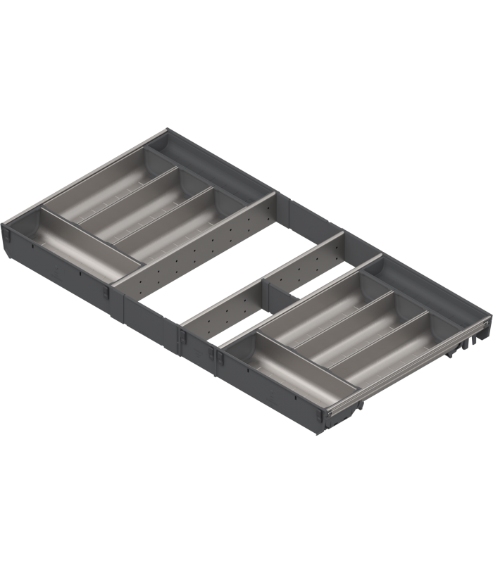ORGA-LINE wkład z pojemnikami  całkowite wypełnienie   do szuflady standardowej TANDEMBOX  dł. NL 450 mm  szer. korp