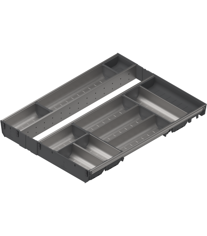 ORGA-LINE wkład z pojemnikami  całkowite wypełnienie   do szuflady standardowej TANDEMBOX  dł. NL 650 mm  szer. korp