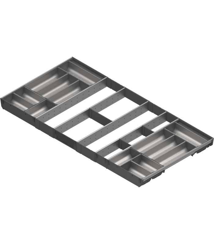 ORGA-LINE wkład z pojemnikami  całkowite wypełnienie   do szuflady standardowej TANDEMBOX  dł. NL 600 mm  szer. korp