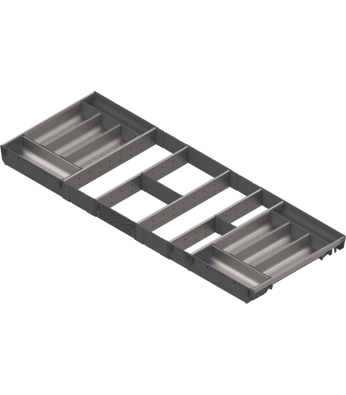 ORGA-LINE wkład z pojemnikami  całkowite wypełnienie   do szuflady standardowej TANDEMBOX  dł. NL 450 mm  szer. korp