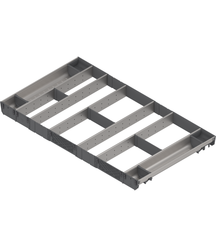 ORGA-LINE wkład kombi  całkowite wypełnienie   do szuflady standardowej TANDEMBOX  dł. NL 550 mm  szer. korpusu KB 1