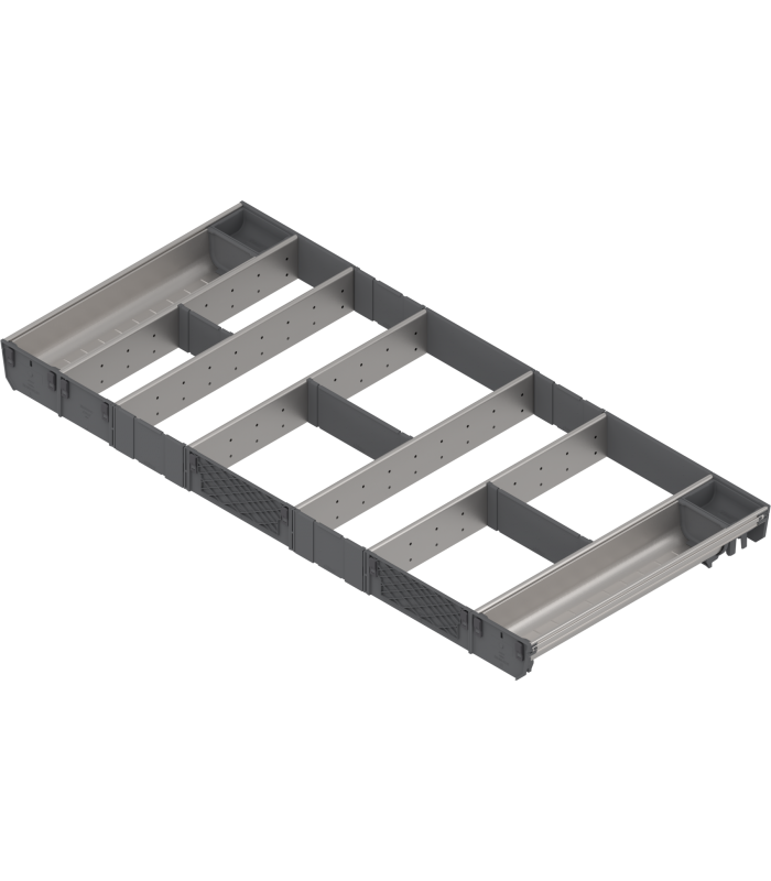 ORGA-LINE wkład kombi  całkowite wypełnienie   do szuflady standardowej TANDEMBOX  dł. NL 450 mm  szer. korpusu KB 1