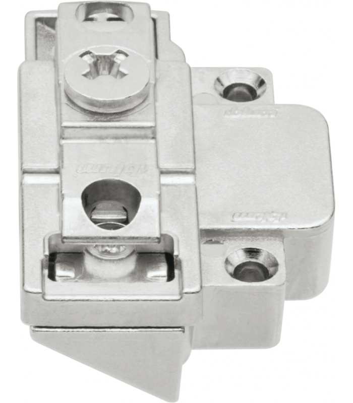 CLIP prowadnik  prosty  0 mm  Cynk  Wkręty  RW  mimośród  praw.  do wąskiej ramki aluminiowej  niklowany 175H5B00