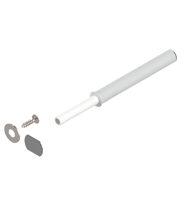 TIP-ON do drzwi  zestaw   Wersja silniejsza  z magnesem  biała 956A1004