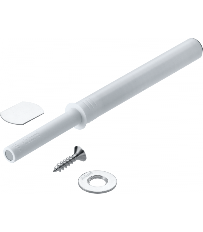 TIP-ON do drzwi  zestaw   Wersja silniejsza  z magnesem  biała 956A1004