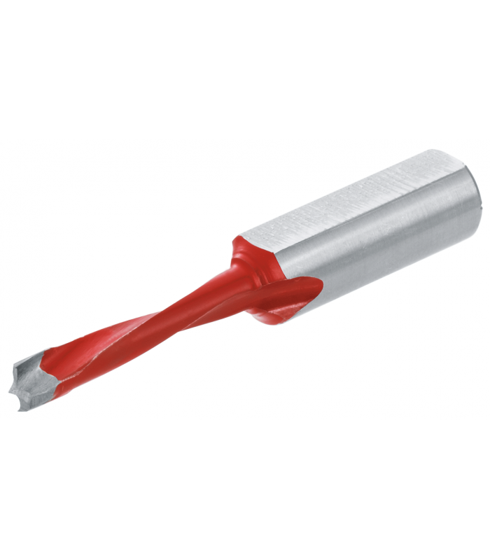 Wiertło  Ø 5 mm  lewe  L 57 mm  na czerwono M01.ZB05.03
