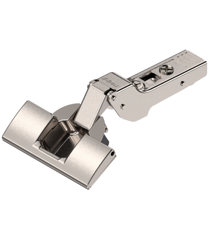 CLIP top zawias standard. 120   Drzwi bliźniacze  bez sprężyny  puszka  INSERTA  niklowany 70T5690BTL