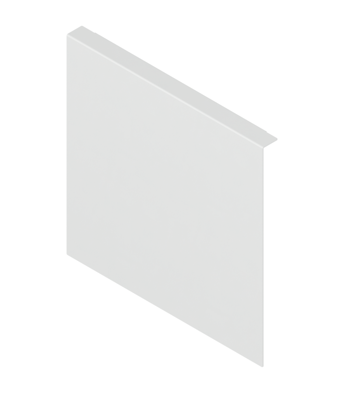 AMBIA-LINE adapter do montażu ramy do drewnianej ścianki tylnej do szuflady z wysokim frontem LEGRABOX wysokość F  s