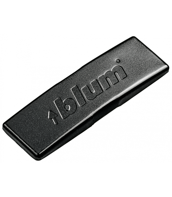 zaślepka zawiasu  Tłoczona  blum   czarny 70.1503.BP