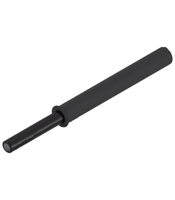 TIP-ON do drzwi  Wersja silniejsza  z odbojnikiem  czarna 956A1006