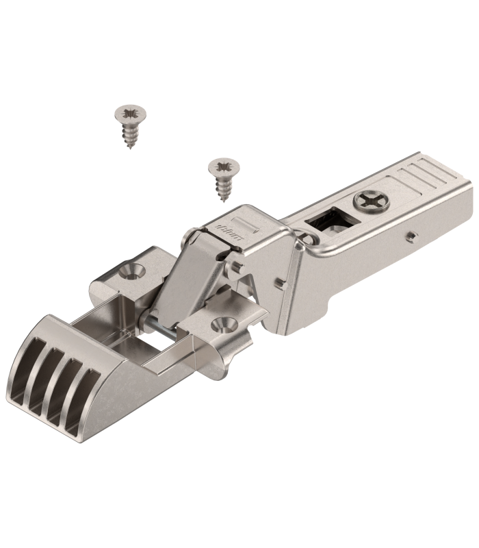CLIP top zawias do ram alumin. 95   Drzwi bliźniacze  puszka  na wkręty   zawias zamknięty   niklowany 71T960AB