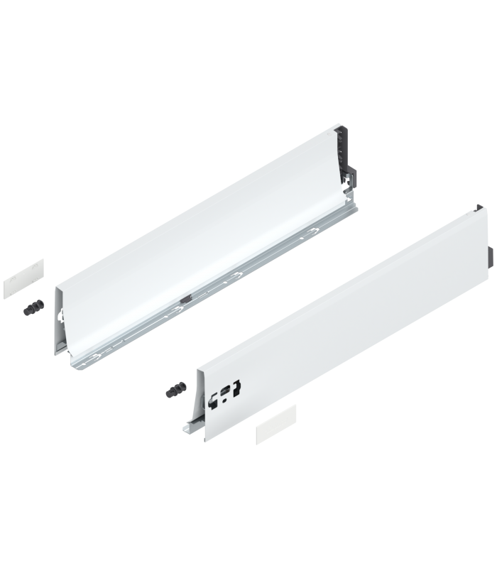 Bok szuflady TANDEMBOX  wysokość K  115 mm   dł. 550 mm  lewy/prawy  do TANDEMBOX antaro  biała 378K5502SA