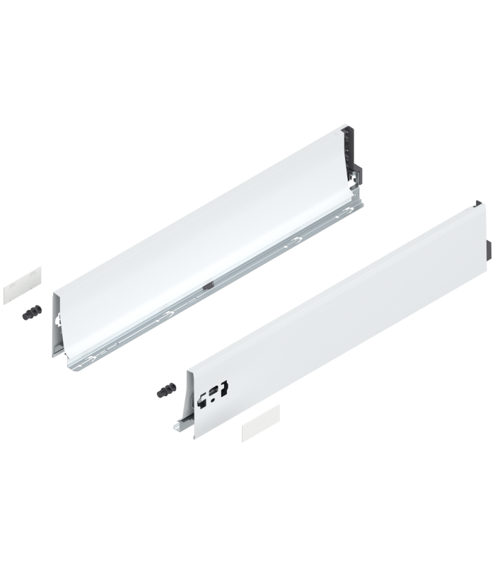 Bok szuflady TANDEMBOX  wysokość K  115 mm   dł. 600 mm  lewy/prawy  do TANDEMBOX antaro  biała 378K6002SA