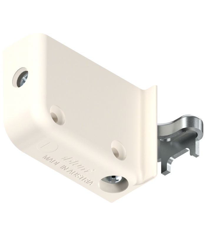 Zawieszki do szafek  lewa  na wkręty  R9001 kremowo-biała 48N0510.03