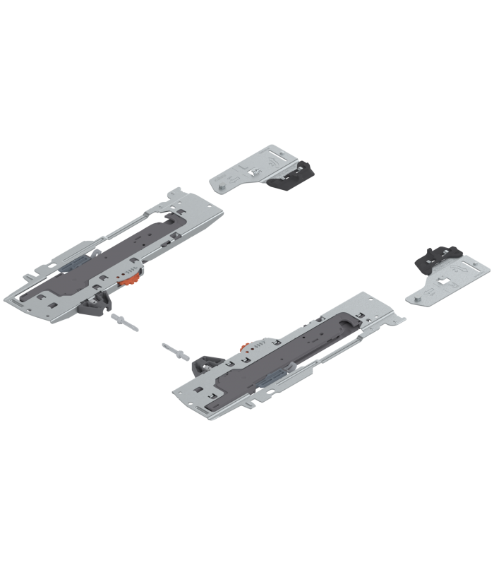 TIP-ON BLUMOTION zestaw  Jednostka   Zabierak   Adapter  do TANDEMBOX  Typ L3  dł. NL 350-600 mm  Całkowita waga szufl