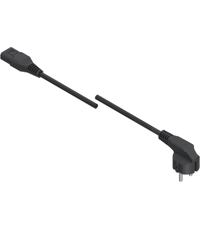 SERVO-DRIVE przewód sieciowy  Europa z wył. Wlk.Bryt.  2 m  czarny Z10M200E