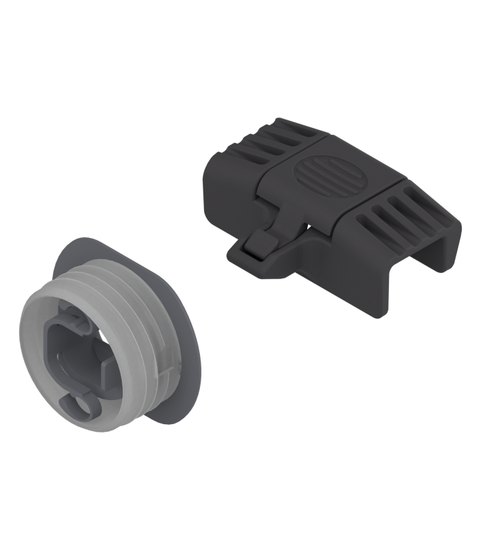 Zabierak do szuflady wewnętrznej  do LEGRABOX  brunatnoczarny mat/ciemnoszary ZI7.0M07