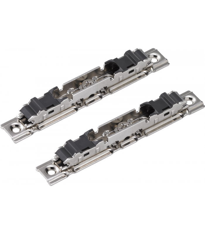 Systemy podnośników AVENTOS HS/HL/HK i HK top  Mocowanie frontu do frontów drewnianych  zestaw   na wkręty  niklowan