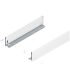 Bok szuflady LEGRABOX  wysokość K  128.5 mm   dł. 600 mm  lewy/prawy  do LEGRABOX pure  jedwabiście biały mat