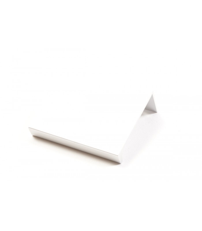 Uchwyt 32mm/50mm biały matowy krawędziowy HEXI