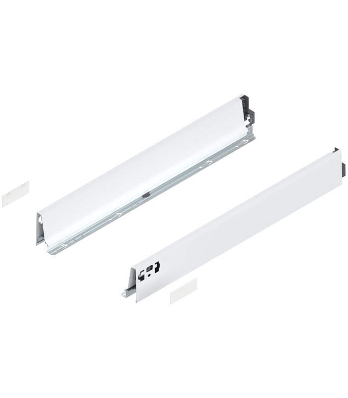 Bok Antaro H83 L600 biały prawy/lewy do TANDEMBOX