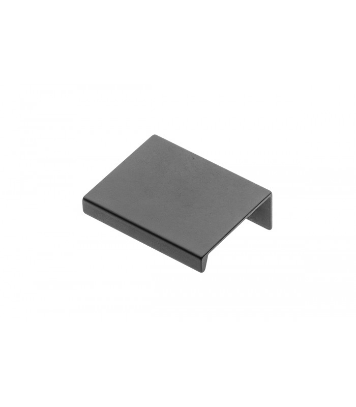 Uchwyt 32mm/50mm czarny matowy krawędziowy HEXI