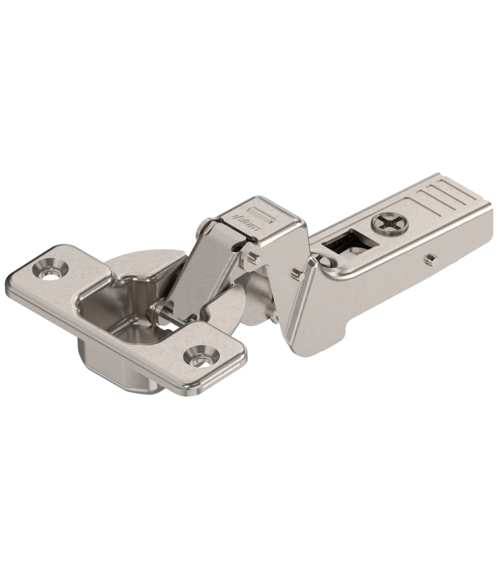 CLIP top zawias do drzwi profil. 95   Drzwi wpuszczane  bez sprężyny  puszka  na wkręty  niklowany 70T9750.TL