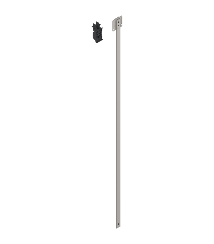 CABLOXX  Zestaw listwy zamka  listwa zamka  element dystansowy do przycięcia  końcówka zamka  mocowanie zamka  wzorni