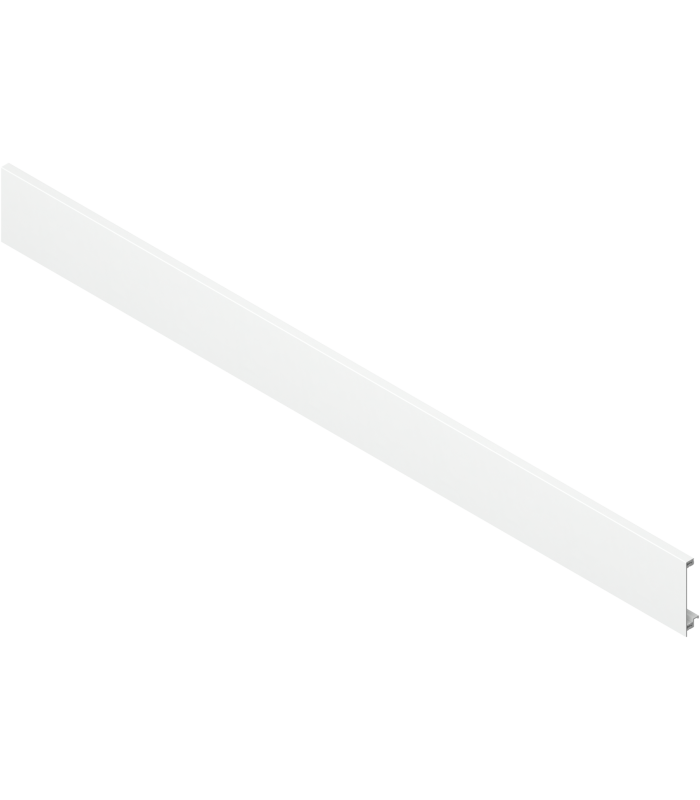 LEGRABOX front  do Szuflady wewnętrzne z relingiem poprzecznym  KB 1200 mm  do przycięcia  jedwabiście biały mat